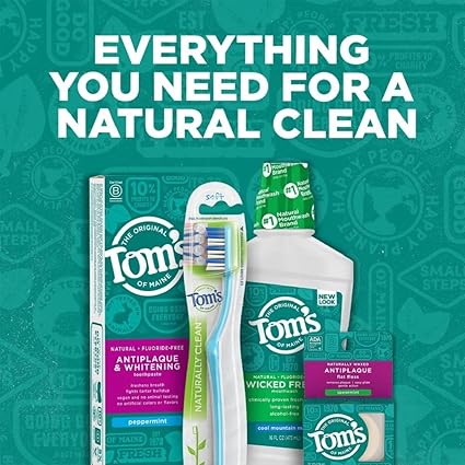 TOM'S OF MAINE GENTLE CHARCOAL ULTRA SOFT TOOTHBRUSH 1CT