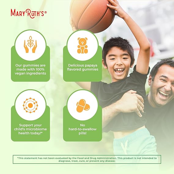 Mary Ruth's Kids Fiber Gummies (60 count)