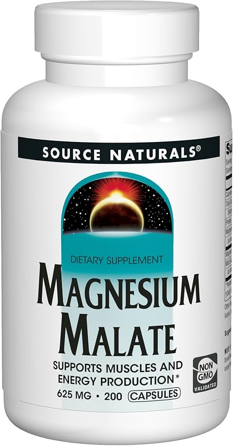 SOURCE NATURALS MAG MALATE CAP 625MG 100C