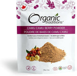 ORGANIC TRADITIONS CAMU CAMU BERRY POWDER 3.5OZ