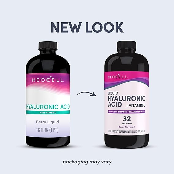 Neocell HYALURONIC ACID BERRY LIQUID 16 FL. OZ.