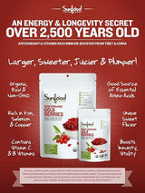 Sunfood Goji Berries 8oz