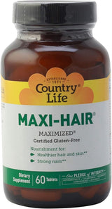 Country Life MAXI-HAIR 60 Tablet
