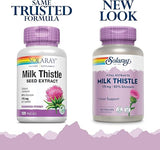 Solaray Vital Extracts Milk Thistle 120CT 175MG Veg Capsule