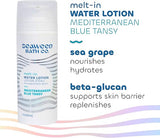 SEAWEED BATH C0. WATER LOTION MEDITERRANEAN BLUE TANSY 4 FLOZ