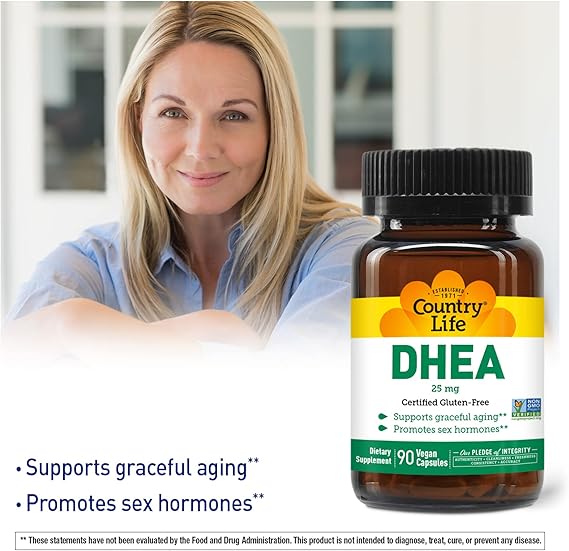 Country Life DHEA 25MG 90 Vegicaps