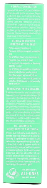 DR. BRONNER'S MAGIC SOAPS ALL-ONE TOOTHPASTE SPEARMINT 5OZ