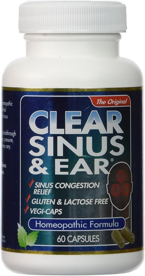 CLEAR PRODUCTS CLEAR SINUS & EAR 60C