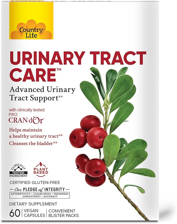 Country Life URINARY TRACT CARE 60 Vegicaps