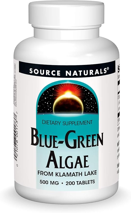 SOURCE NATURALS BLUE GREEN ALGAE 500MG 50T