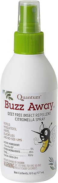 Quantum Buzz Away, Original Spray, 6-Ounce