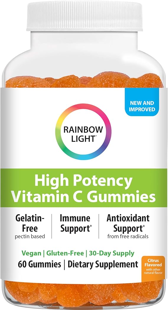 Rainbow Light VITAMIN C HIGH POTENCY PECTIN GUMMIES 60CT