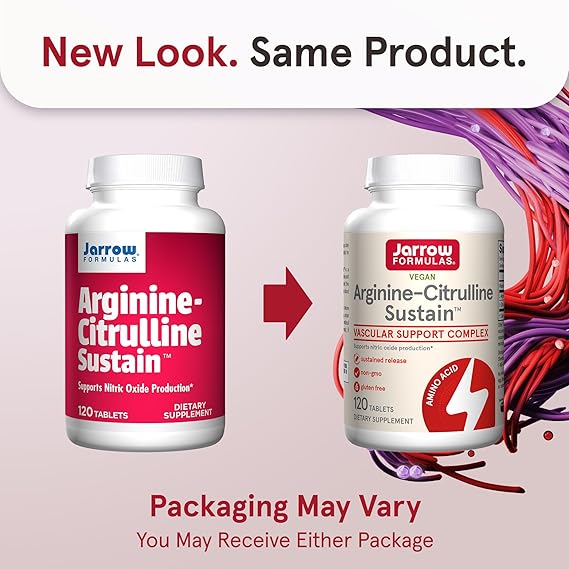 JARROW Vegan Arginine-Citrulline Sustain