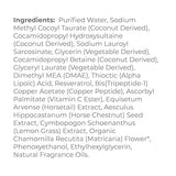 DERMA E. SKIN FIRMING ANTIOXIDANT CLEANSER 6OZ