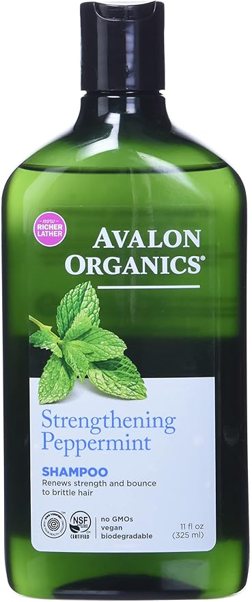 AVALON ORGANIC BOTANICALS SHAMPOO ORGANIC PEPPRMINT 11OZ