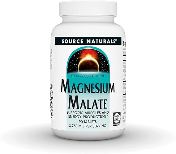 SOURCE NATURALS MAGNESIUM MALATE 1250MG 90T