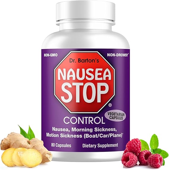 Dr. Barton's Nausea Stop 80 Capsules