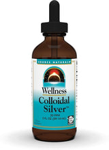 SOURCE NATURALS WELLNESS COLLOIDAL SILVER 30PPM 2OZ