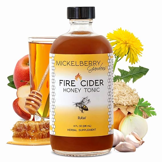 MICKELBERRY GARDENS FIRE CIDER HONEY TONIC 8OZ