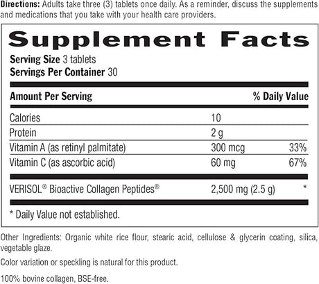 Country Life MAXI-SKIN COLLAGEN + C & A 90 Tablet