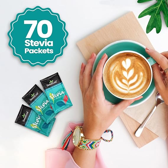SWEET LEAF Stevia Plus Sweetener, Packets 70 CT