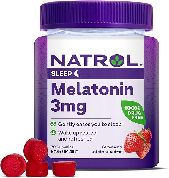 NATROL MELATONIN 3MG 70GUMMY