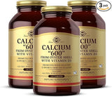 Solgar Calcium "600" From Oyster Shell With Vitamin D3