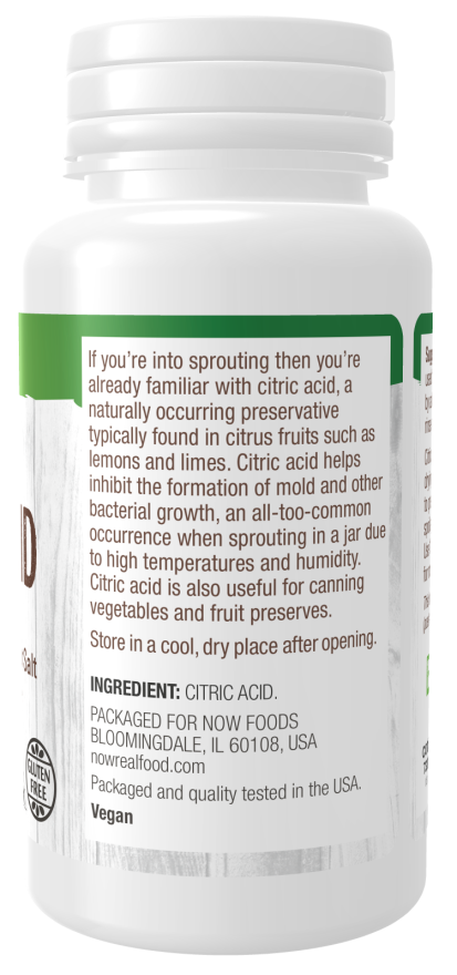 Now CITRIC ACID  4 OZ