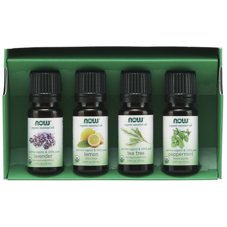 Now ORGANIC ESSENTIAL OIL KIT