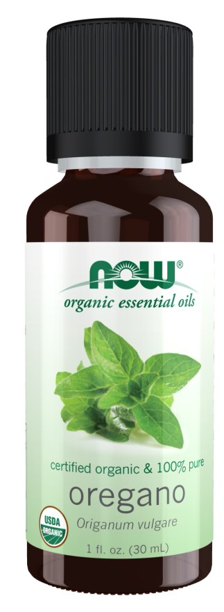 ACEITE DE ORÉGANO ORGÁNICO NOW 1 OZ