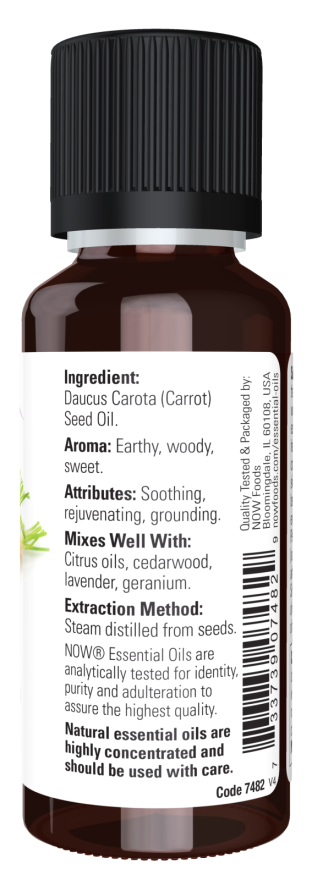 Now CARROT SEED OIL  1 OZ