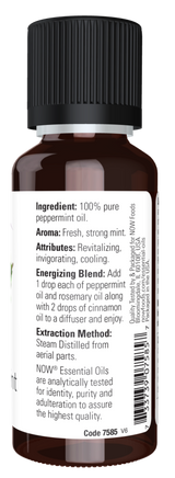 Now PEPPERMINT OIL  16 OZ