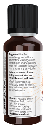 Now PUMPKIN SPICE OIL BLEND  1 OZ