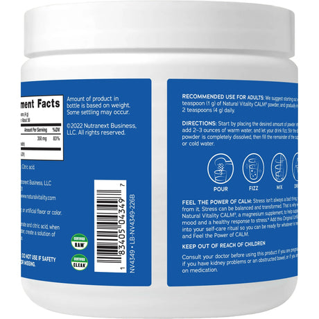 Calm NATURAL CALM ORIGINAL 8OZ