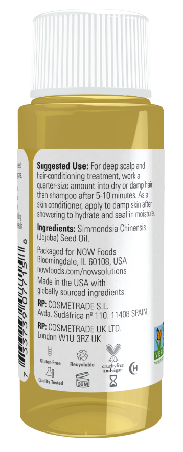 Now JOJOBA OIL PURE  1 OZ