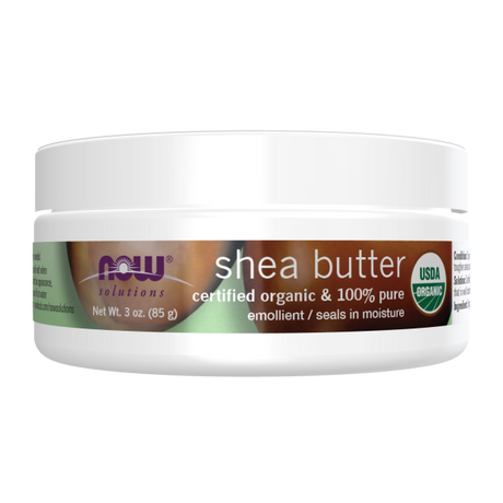 Now SHEA BUTTER ORGANIC TRAVEL SIZE 3 OZ