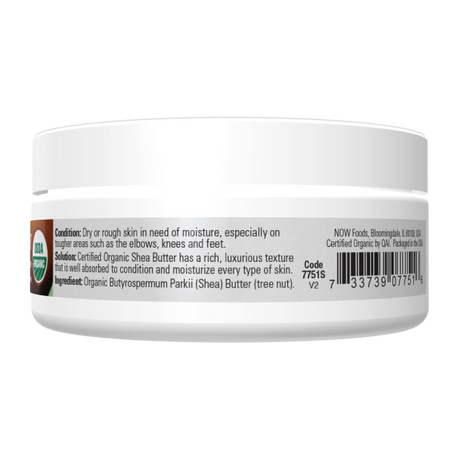 Now ORGANIC SHEA BUTTER  7 OZ