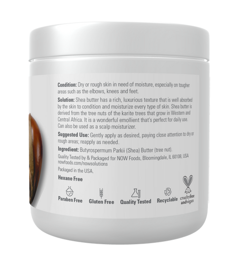 Now SHEA BUTTER  16 OZ