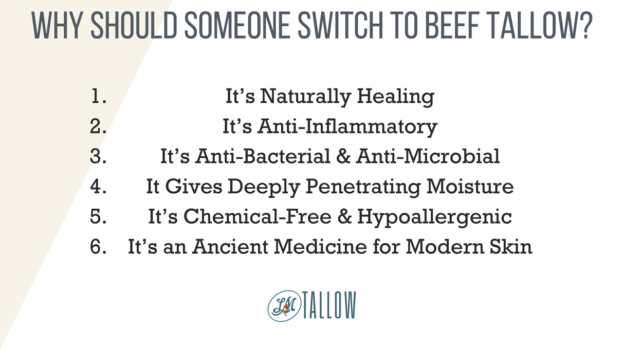 Unscented Whipped Tallow Moisturizer | 100% Natural Skincare: 9oz