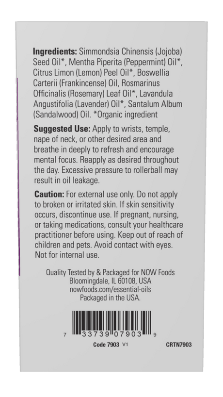 Now MIND THAT ENERGY EO BLEND ROLL-ON  10 ML