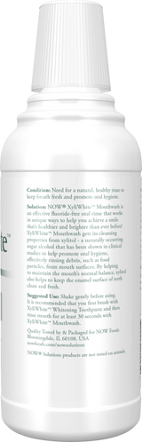 Now XYLIWHITE REFRESHMINT MOUTHWASH  16 FL OZ