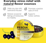 Bach Rescue Pastilles Natural Stress Relief Black Currant Flavor