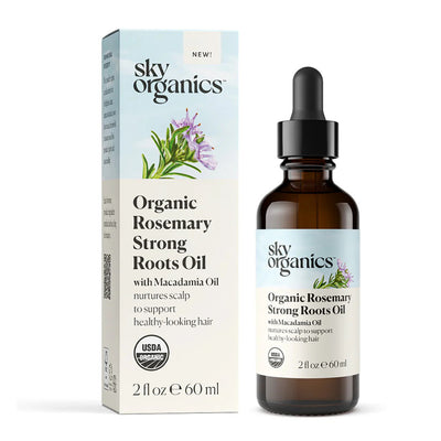 ACEITE PARA EL FORTALECIMIENTO DE LAS RAÍCES CON ROMERO ORGÁNICO SKY ORGANICS 2OZ