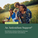 Gaia Herbs Black Elderberry Extra Strength Gummies (COG) 40 ct