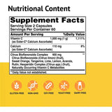 Solgar Ester-C®  500 mg with Citrus Bioflavonoids Vegetable Capsules 120V cap
