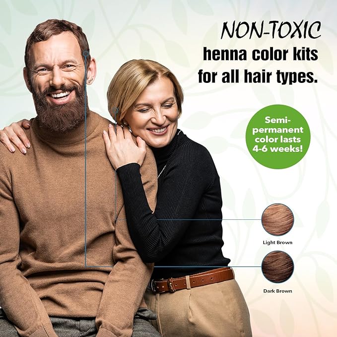 LIGHT MOUNTAIN HENNA GRAY-MAHOGANY 7OZ HAIR COLOR