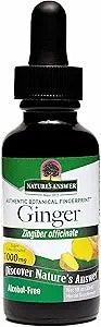 Nature's Answer Ginger Root Alcohol Extract 1,000mg