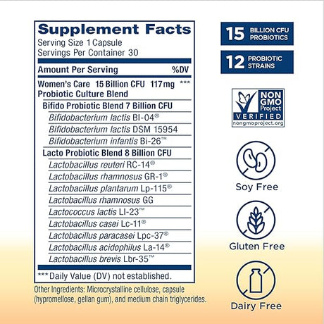 Renew Life UF WOMEN'S CARE GO PACK 15B 30 CT