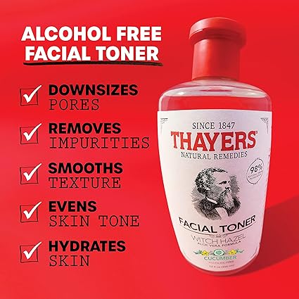 THAYERS WITCH HAZEL TONER CUCUMBER 12OZ