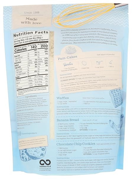 PAMELA`S Baking and Pancake Mix 4 LB
